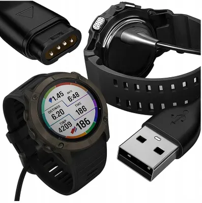 Produktbild von Garmin Fenix Venu Forerunner USB-Ladekabel Schwarz