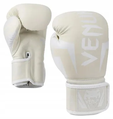 Produktbild von Venum Elite Boxing Gloves White Ivory Gewicht 12 oz