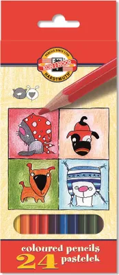 Productafbeelding van KOH potloden, schoolserie Dino, 24 stuks