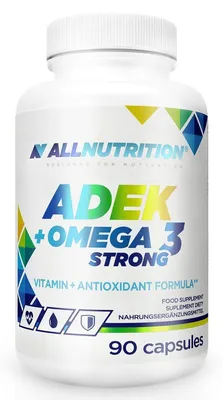 Imagen del producto de Allnutrition ADEK + Omega 3 Strong, 90 cápsulas