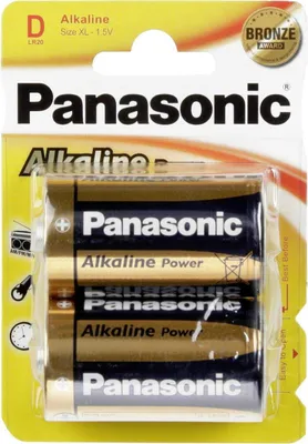 Immagine prodotto di PANASONIC Batterie AlcalinePower2Mono Blister