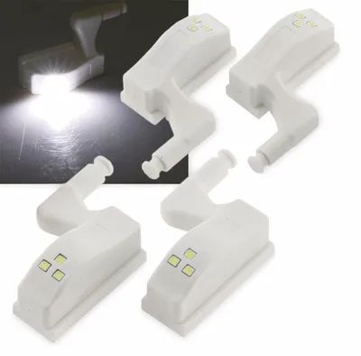 Produktbild von LED Schrankleuchte 4er-Set Batteriebetrieb Drucksensor für Türen