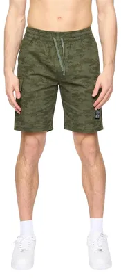 Image de Crosshatch - Short cargo « Janscore » pour homme BG2521 (L) (vert olive foncé)