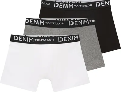 Produktbild von Tom Tailor Unterhose Trunks 3er Pack