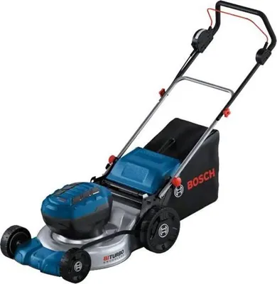 Image de Tondeuse à Gazon Sans-Fil Bosch Professional GRA 18V2-46, 46 cm Coupe, Bac 60 l, Mulching, 18V