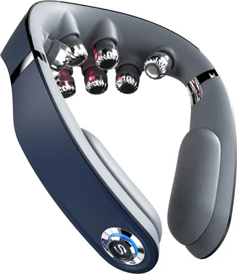 Zdjęcie produktu dla SKG G7 Pro-Fold, Masaż uciskowy, Vibration massage, Szyja, Niebieski, Plastik, Przyciski, Bateria