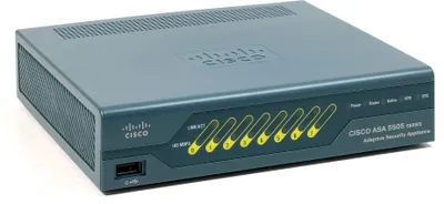 Immagine prodotto di Dispositivo di sicurezza adattiva del firewall Cisco ASA 5505 ASA5505-SEC-BUN-K9 Neu