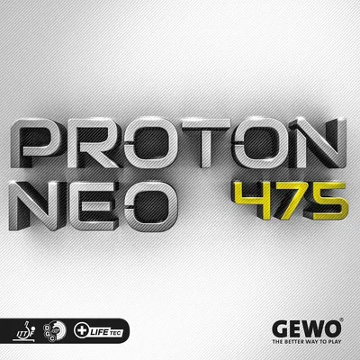 Produktbild von GEWO Tischtennisbelag / Proton Neo 475 / NEU /