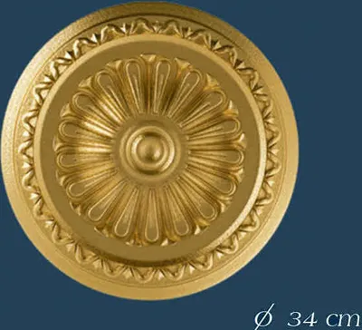 Produktbild von Rosette "R15" SUPERGOLD