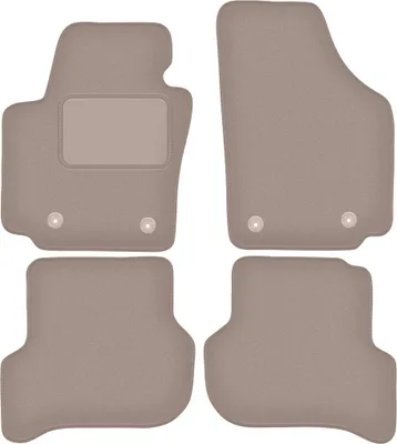 Produktbild von Velours-Autoteppiche für: Seat Altea Minivan (2004-08.2008) Beige