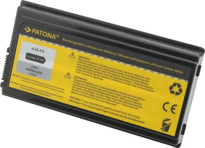 Obrázok produktu pre PATONA 2100, Batérie, ASUS, A32 F5 F5 F5C F5GL F5M F5N F5R F5RI F5SL F5Sr F5V F5VI