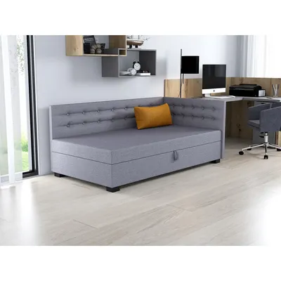 Obrázok produktu pre Jednolôžková posteľ 80x195 NENCI PLUS 1 - šedá