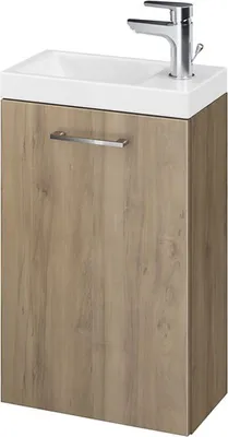 Produktbild von Belvit Lara Unterschrank mit Waschbecken Nuss (39,2x59x21,5cm)