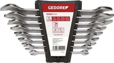 Produktbild von GEDORE red R05105008 Doppelmaulschlüssel Satz SW6-22 mm 8-teilig, 3300959