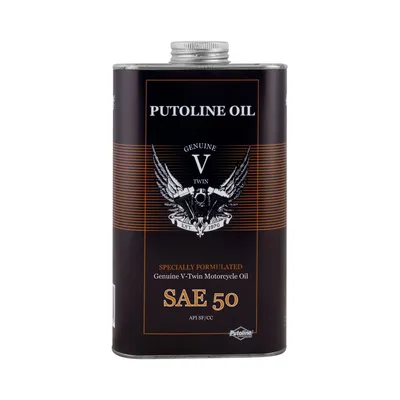Obrázok produktu pre Putoline Genuine V-Twin SAE 50, minerálny, plechovka s objemom 1 liter