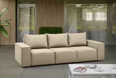 Produktbild von Kaiser Möbel Gartenmöbel sofa SONNE für den Garten, die Terrasse, den Hof, gemütliche Beige