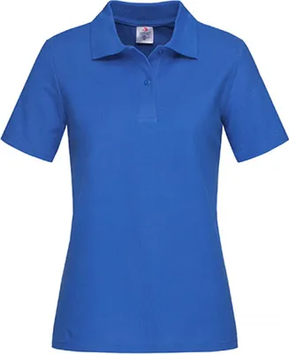 Zdjęcie produktu dla Stedman ST3100 | Ladies Piqué Polo Shirt 100 - Kolor: Bright Royal - Rozmiar: XXL