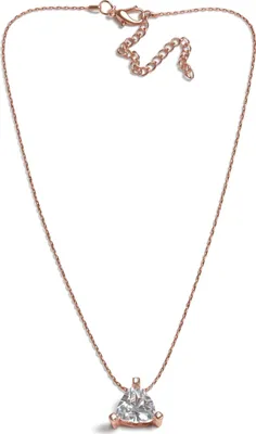 Produktbild von Kurze Kette Zora mit Glassteinanhänger von collezione alessandro