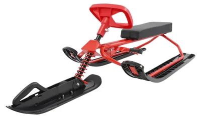 Obrázek produktu pro Sáňky, odolný materiál, uživatelsky přívětivý design, červená, velikost M