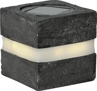 Produktbild von Star Trading 482-63, Leichte Dekorationsfigur, Grau, Balkon, Flur, Transparent, 15 Glühbirne(n), LED
