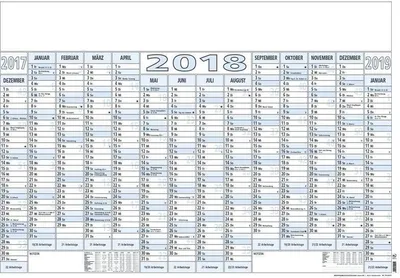 Immagine prodotto di Calendario da parete 915 - 14 mesi / 1 pagina, 100 x 70 cm, cartone