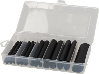 Produktbild von Haupa Schrumpfschlauch-Set Schwarz 25-teilig - Maxami