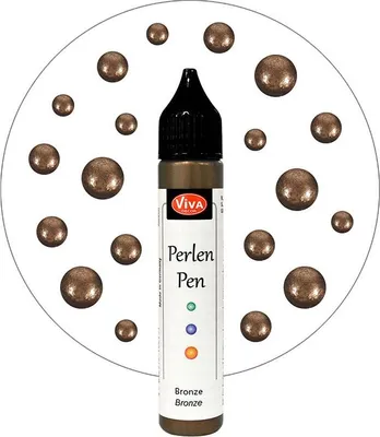 Image de ViVA DECOR Stylo Perlen 28 ml bronze