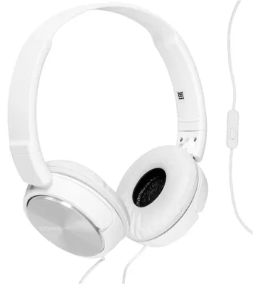 Produktbild von Sony MDR-ZX310AP Kopfhörer (Freisprechfunktion) Mit Mikrofon, Weiß