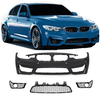 Produktbild von Stoßstange für BMW 3er F30 LCI Facelift 05/2015-2018 Front Spoiler Sport mit ABE