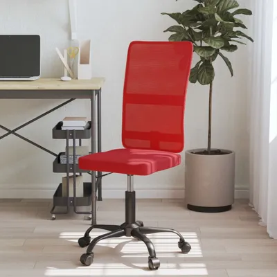 Produktbild von Langlebig Bürostuhl Höhenverstellbar Weinrot Netzstoff - Bürostühle Octo4020920 1parcel