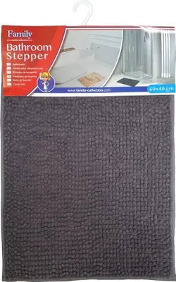 Produktbild von Toilettenmatte - Grau Anthrazit - Toilettenmatte - 60x40CM