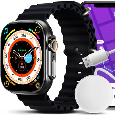 Produktbild von Smartwatch ženy muži 1,3" HD Fitness Tracker hodinky pro Android IOS IP67 Vodotěsný monitor srdečního tepu Krokoměr Activity Tracker Retoo