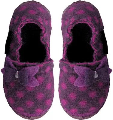 Produktbild von Nanga Lilly Mädchen Hausschuh Glitzer Punkte EUR 23