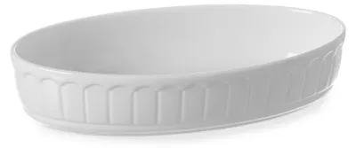 Produktbild von HENDI Ofenform oval          Rustica 220x130x40 mm        Porzellan