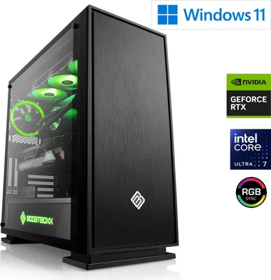 Immagine prodotto di PC da gioco, Intel Core Ultra 7 265KF, 3900 MHz, GeForce RTX 5080, 32 GB di RAM DDR5, 2000 GB di SSD M.2, Windows 11 Home, USB 3.2 | M12010H
