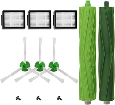 Productafbeelding van PromoHome® reserveonderdelen en accessoires, geschikt voor stofzuigers i7/ i7+/i7 Plus/E3/E5/E6/E7/I3/I4/I6/J7, borstels, filters, 11-delig