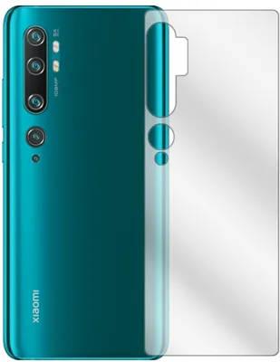 Obrázek produktu pro 5x Ochranná fólie pro Xiaomi Mi Note 10 Lite Backside clear Screen Protector Ochranná fólie displeje dipos