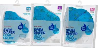 Produktbild von Imse Vimse Schwimmwindel turquoise fish / türkise Fische S (small) 5-8 kg