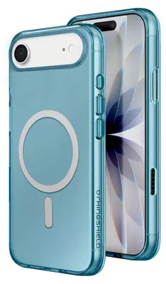 Produktbild von Rhinoshield, Transparente MagSafe Hülle iPhone Air Qi-kompatibel, Nachtblau