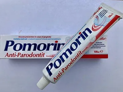 Immagine prodotto di Pomorin Dentifricio Anti-Periodontite e Gengivite alMarino - 100 ml