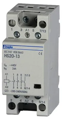 Image de DOEPKE Contacteur instantané HS25-40/230V 4S 25A 230V HS25-40/230V (09980408)