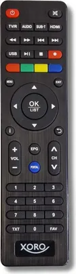 Produktbild von Originale Xoro Fernbedienung HRK7622 | HRK7670 | HRK7672