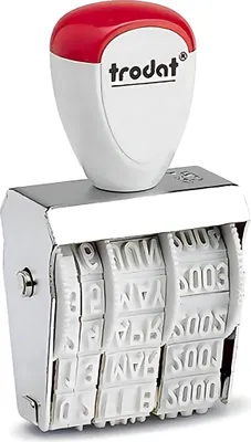 Produktbild von trodat Datumstempel 1010 Abdruckgröße: 4 x 26 mm SB-Verpackung
