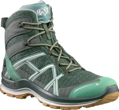 Produktbild von Haix Outdoorstiefel BLACK EAGLE Adventure 2.2 GTX mid Ws olive-sage, Farbe:grau/grün, Größe:UK 7.5 / EU 41