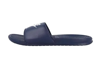 Produktbild von Nike Benassi JDI Badeschuhe in Übergrößen Blau 343880 403 große Herrenschuhe, Größe:47.5