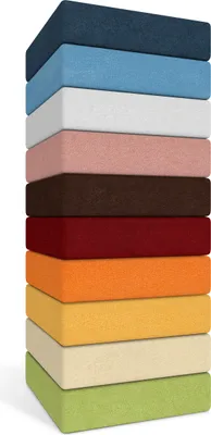 Produktbild von Kneer - Betttuch/Massageliegenbezug - *Qualität 10* Flausch-Frottee - Farbe:  82 Schwarz - Größe: 75/190-85/200 cm  Hohlsaum