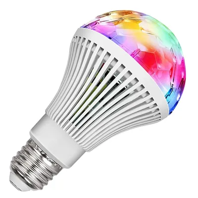 Produktbild von RGB LED Discokugel 3W Rotierend Disco Party lampe Lichteffekt