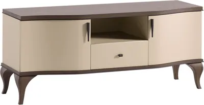 Productafbeelding van TV-standaard, houten dressoir, kast, TV-meubels, lowboard, 147 cm