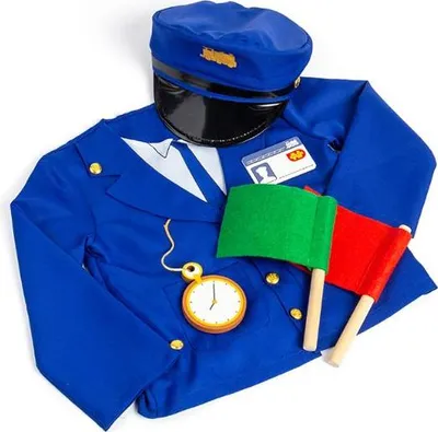 Produktbild von Bigjigs Toys Zugbegleiter Dress Up