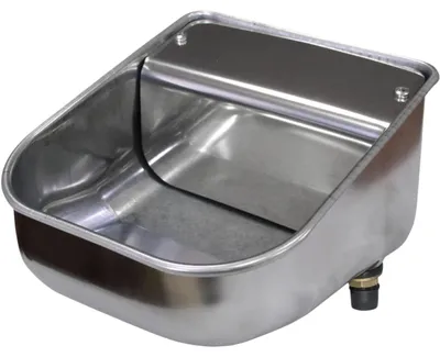 Immagine prodotto di Abbeveratoio in acciaio inox Tutti gli animali con galleggiante 2 litri